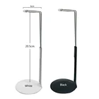20cm Black Stand Doll Accessories Car Fix Stand Metal Doll Display Stand For Teddy Bear