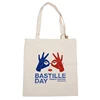 Eco-friendly Promotional Printing 10oz Cotton Canvas Book Tote Bag