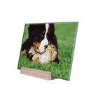 Acrylic picture frame art painting print photo block custom