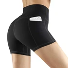 Free sample 2019 fitness clothing Custom High Waist Fitness Sports Wear Sexy women shorts yoga pants sport wears
