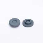 good quality upgrading bromo/chloro butyl 20mm PET coated rubber stopper for injection
