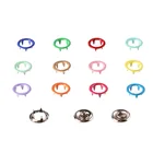 free sewing bulk shank cap top chef jacket brass prong snap buttons