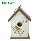 Cage and aviary cheap pet decor chinese wood bird house