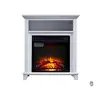 indoor freestanding cheap decorative mdf electric fireplace mantel