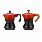 2018 New Design 6 cup stove top Espresso Coffee Maker/Moka pot