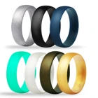 Ring Band Diamond Rings Silicon Wedding Band Ring Silicone Wedding Ring Band With Diamond