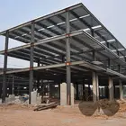 Custom Design Modern Prefabricated Steel Structure Warehouse/Workshop/Hall/Hangar