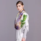 hijab chiffon winter scarf 100 polyester fabric