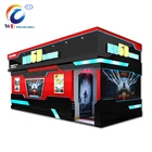 China Newest XD 7D 5D/9D truck cinema simulator /with big gun for low investment business