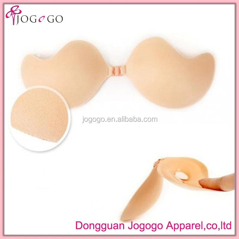 factory wholesale sexy seamless backless strapless self adhesive V bra for backless dress