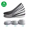 Dongguan Insole factory EVA memory foam insoles shoes lift 2 cm 4cm high increasing insoles