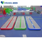 3*0.9m/ 9.8*3ft inflatable floating gym mat yoga mat korea dw inflatable air tumble track