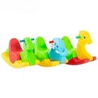 Plastic Rocking Horse kids Family Use Animal Rider Outdoor Playground Equipment Toy Rocking Horse
