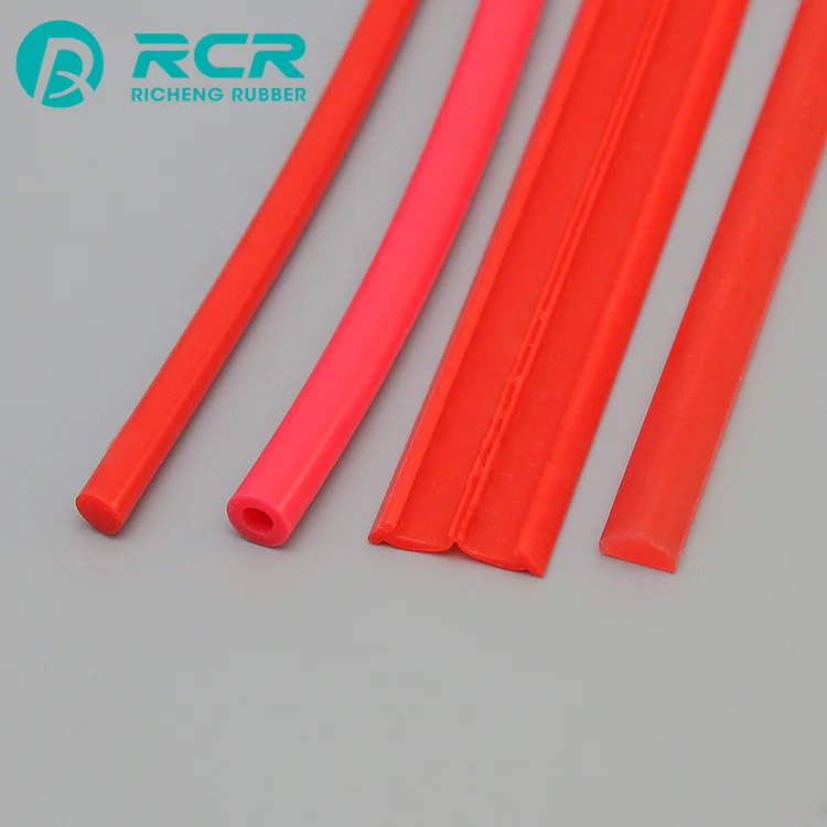 Customized color solid rubber seal silicone band for Machinery