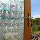 Embossed pvc self-adhesive static window film wholesale vinyl