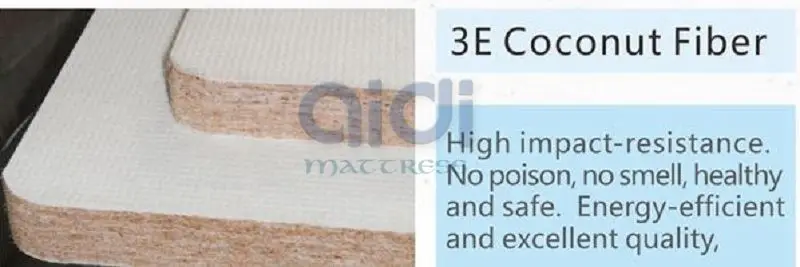 Anti-Decubitus Natural 3E Environmental-Friendly Coconut Palm Fiber Bonnell Spring Mattress CZT-B25 - Jozy Mattress | Jozy.net