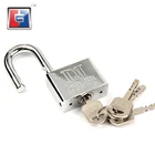 Iron Safe 37mm Locker Theftproof Iron Tiny U-type Padlock Safe Lock Anti Acid U-shaped Padlocks with 4 Keys