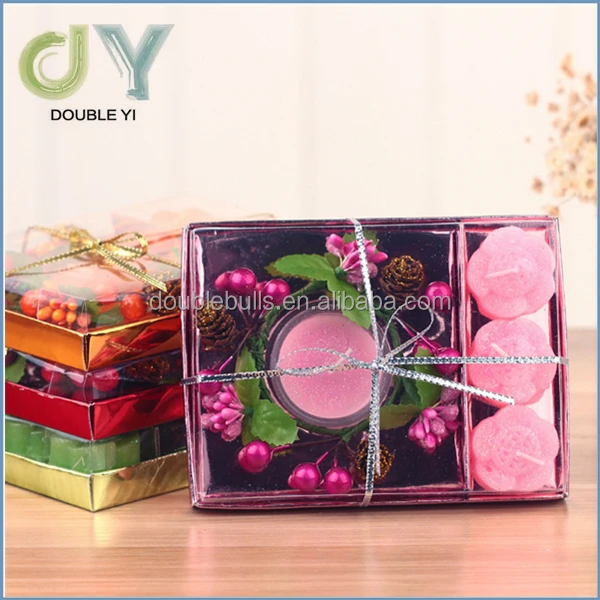 promotion gifts art magic candle colorful customized birthday