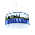 Heads-up Hanging Display Banner Aluminum Signs Trade Show