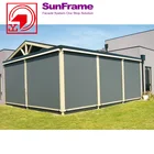 Sun Frame Outdoor aluminium roof shutter louvers blade