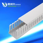 PVC wire ducts plastic cable duct /trunking wire accessories