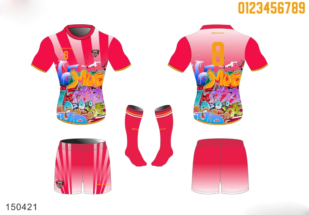 Best Selling Custom High Sublimation Soccer Uniform/handball Uniform
