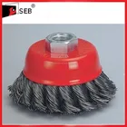 steel plate casting polishing and sanding brush SEB-WB112012