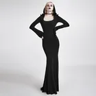 Gothic Dress Mermaid Fashion Gowns Sexy Party Evening Dress gothic punk clothing