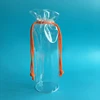 Factory Promotional Gifts Packaging Transparent PVC Plastic Drawstring Bag