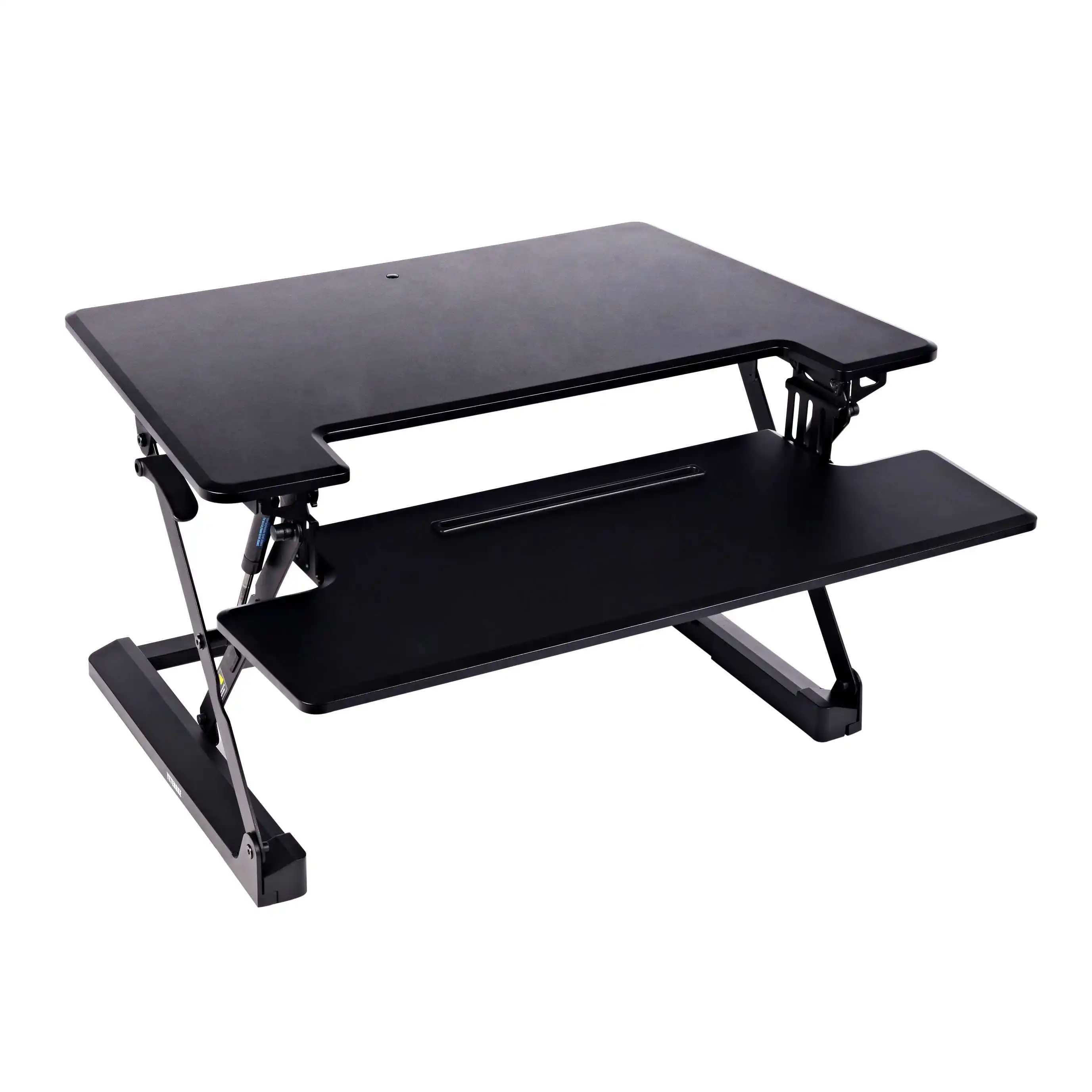Height Adjustable 35 Inch Width Desktop Sit Standing Desk