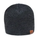 Wholesale custom logo 100% acrylic free knitted beanie hat pattern winter woolen beanie hat
