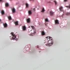 Cubic Zirconia Jewelry Cubic Zirconia Stones Price 1.5mm Round Pink Cubic Zirconia Stones For Jewelry