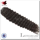Wholesales brazilian human hair naturally curly 32 inch virgin hair bundles