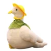 Custom Duck Stuffed Toy White Duck Plush Toys with Hat and Scarf