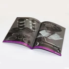 China high quality full color softcover 4 pages a4 a5 cheap brochure booklet printing