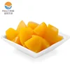 Canned yellow peach dices in Light Syrup Canned Fruit