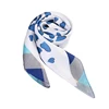 OEM brand hair scarves digital printed square custom cotton bandana