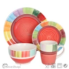 Christmas ceramic dinnerware set/porcelain dinner sets USA style