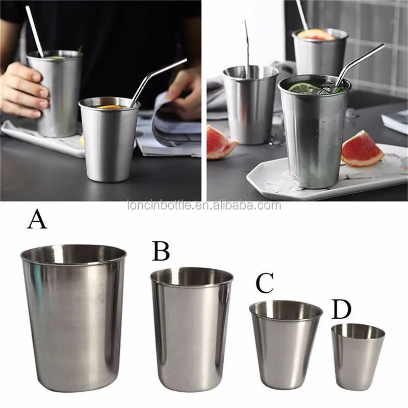 product name stainless steel mugs cup drinking beer coffee tea