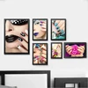 Fashion Beauty Make Up Nail Girl Canvas Paintings Wall Art Pictures Poster Print Drop Shipping