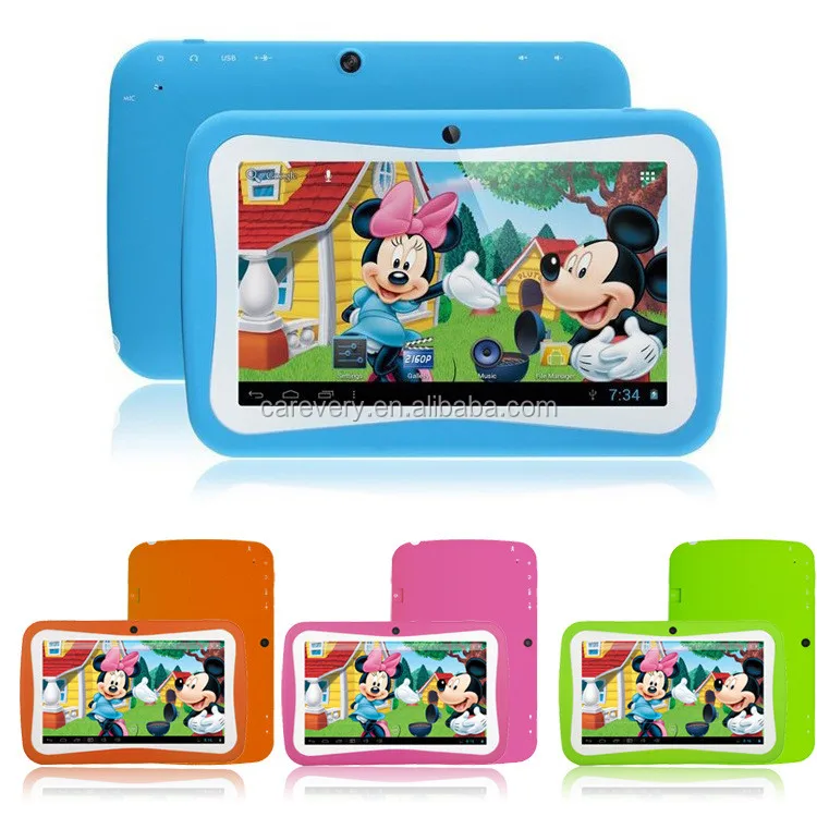 Made in china multi touch HD screen 7 inch 1024x600 kids android tablet for child