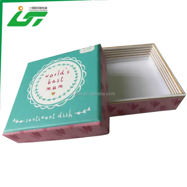 oem handmade lid and base hard chinese tea gift box publisher