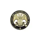 Wholesale 32 Degree Scottish Rite Masonic Lapel Pin Badge With Epoxy Coating