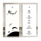 custom product description label ,New design description hangtag with string for clothes