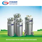 Weld insulated cylinder liquid Oxygen dewar nitorgen Lng cryogenic Dewar Flask