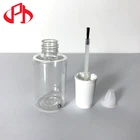 30ML Nail polish remover pump dispenser bottle mascara vial plastic glue bottle with brush