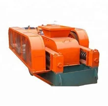 Wood roller crusher two twin