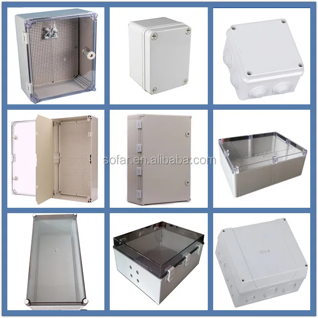 TSM Types of Surface Mounted 15 Way/15 Pole Plastic Electrical Distribution Box