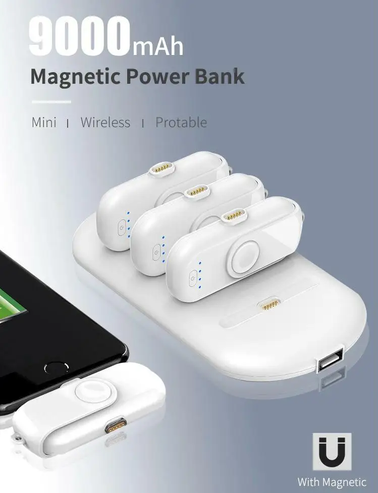 PWC-05 2019 trending products slim portable power bank for cell phone charger - ANKUX.COM