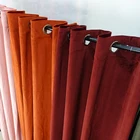 simply customized color velvet heavy luxury european style window curtain
